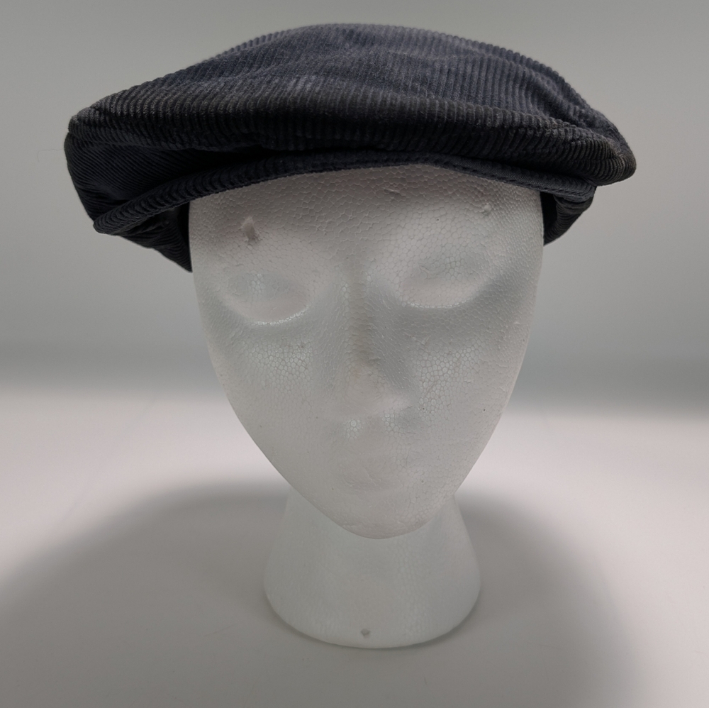 Vintage Custom Designed Bee Hats Corduroy Flat Cap with Snap Brim